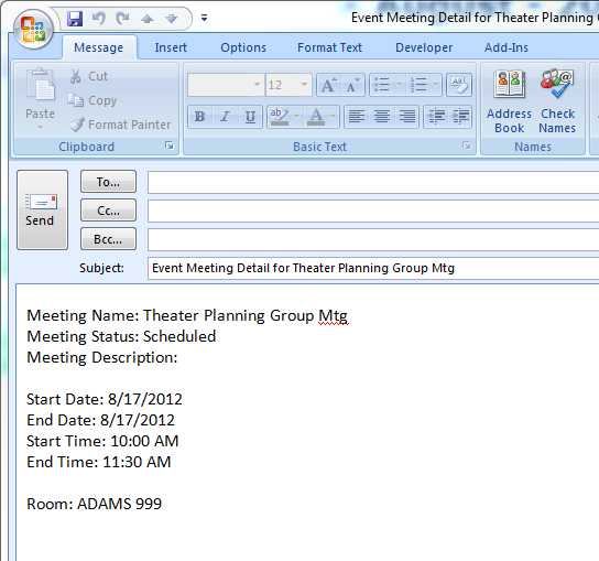 Calendar_Email Activity 2